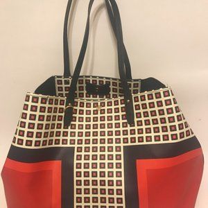 Tory Burch Large Kerrington Square Tote Milano Bag